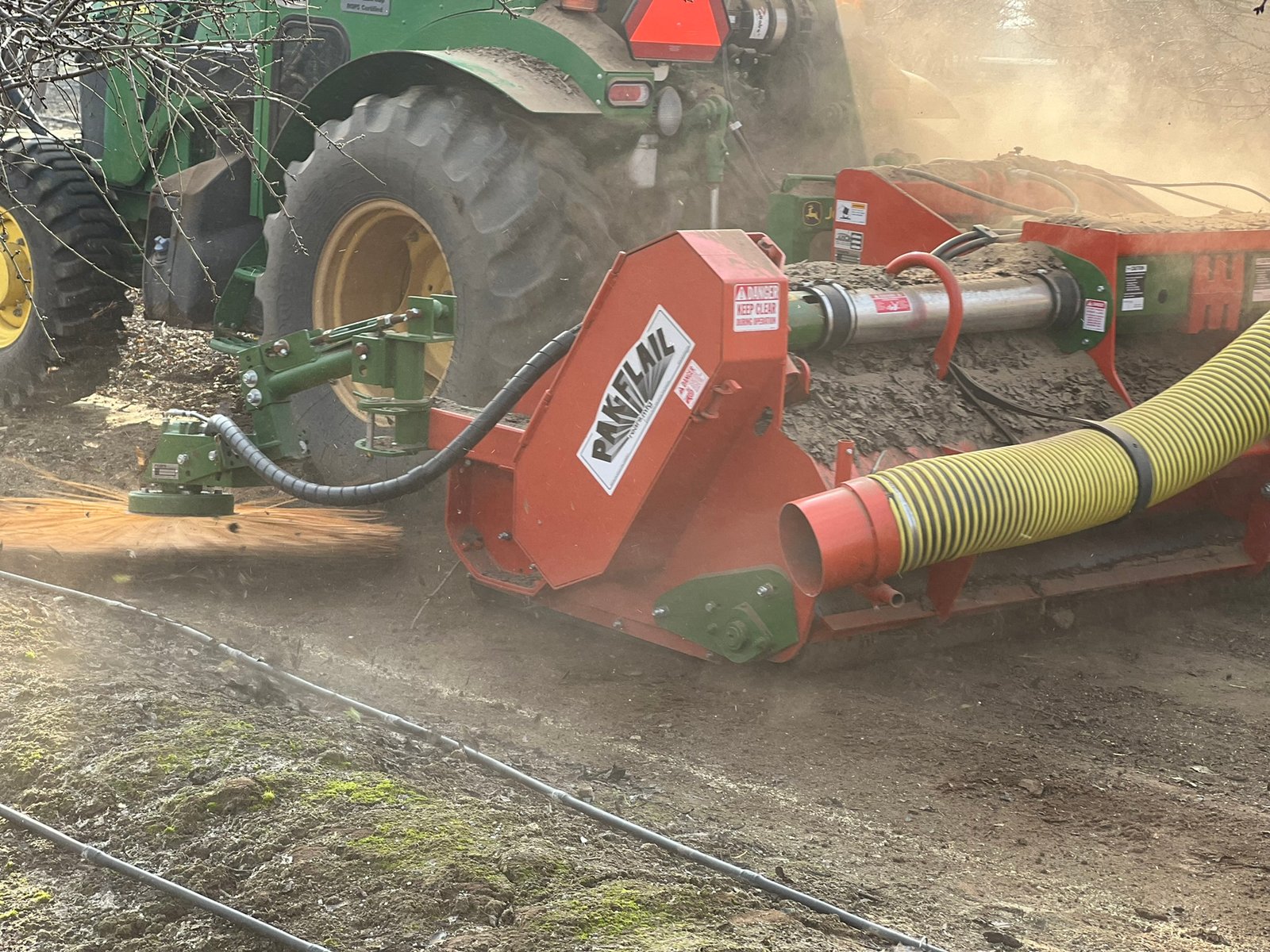 Centrifugal Flail Mounted Berm Blower